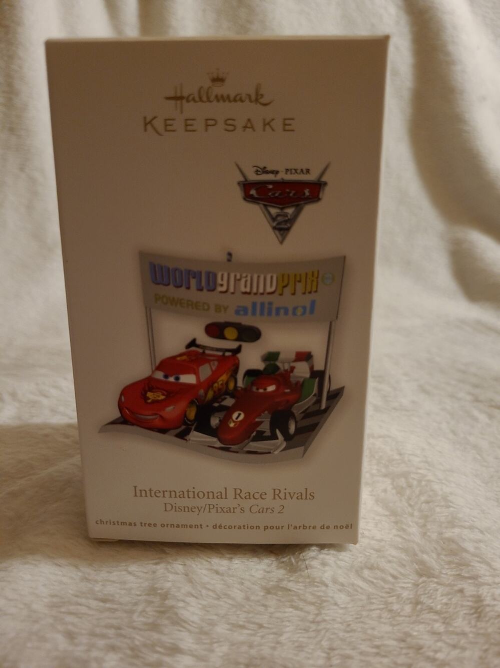 2011 Disney Hallmark Keepsake International Race Rivals Pixar's Cars 2 - NEW